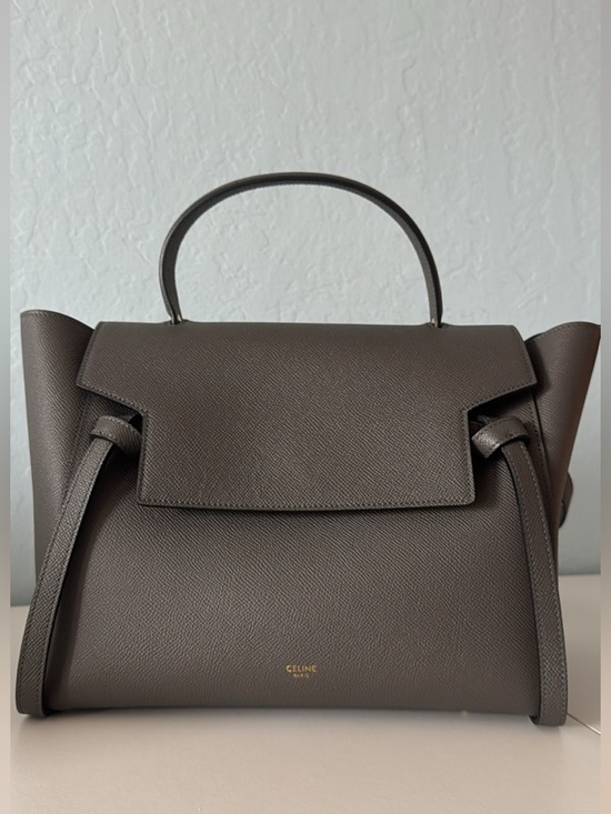 Celine Handbags - Celine Grained Calfskin Mini Belt Bag ( Like New)